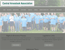 Tablet Screenshot of centralaroostookassociation.com